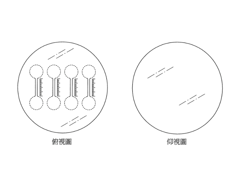 俯視圖與仰視圖